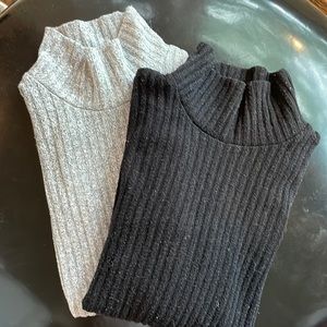 Aritzia turtlenecks. Slightly worn but still amazing condition!